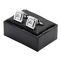 Executive Cuff Link Set (Square Insert)